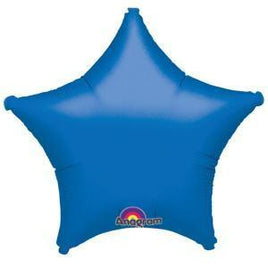 Blue Star Shaped Balloon - Party Zone USA