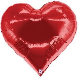 Casino Heart Shape Balloon - Party Zone USA