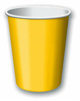 Yellow 9oz Party Cups (24)