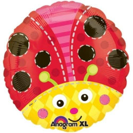 Cute Lady Bug Mylar Balloon - Party Zone USA
