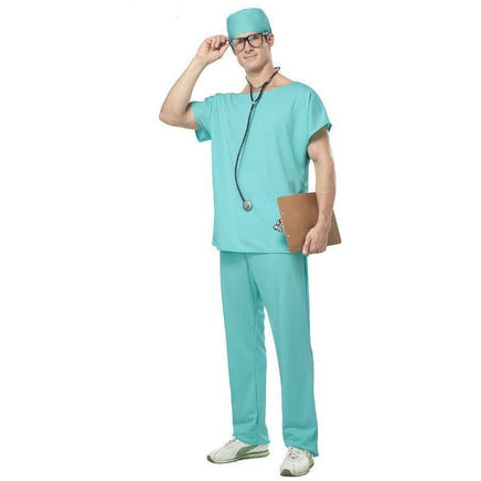 Doctor Scrubs Costume - Men's - Party Zone USA