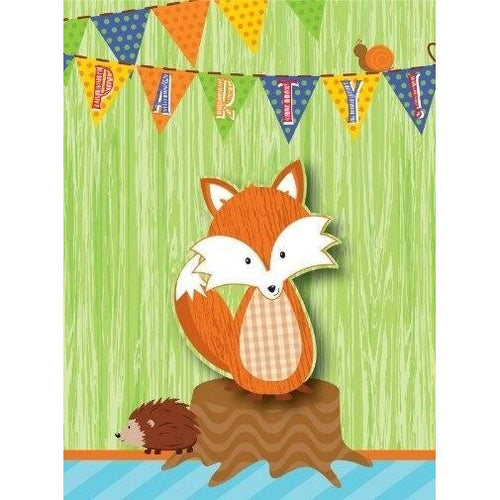 Forest Fox Party Invitations (8)| Party Zone USA