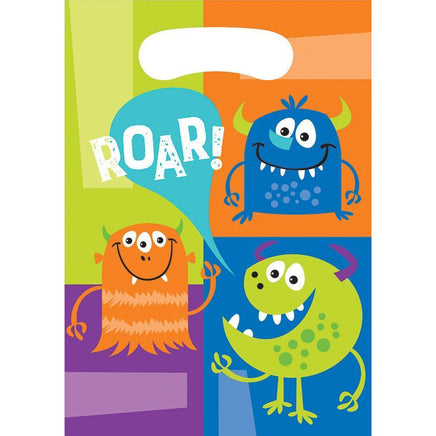 Fun Monsters Loot Bags (8) - Party Zone USA