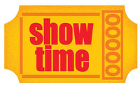 Hollywood Showtime Party Invitations (8) - Party Zone USA