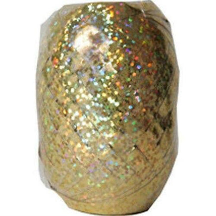 HOLOGRAPHIC GOLD Curling Ribbon Egg (75 ft.) - Party Zone USA