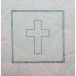 Holy Cross Religious Party Beverage Napkins (30) - Party Zone USA