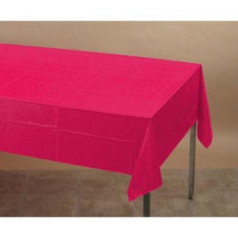 Hot Magenta Pink Table Cover - Party Zone USA