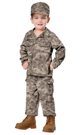 Military Soldier Costume - Toddler - Party Zone USA