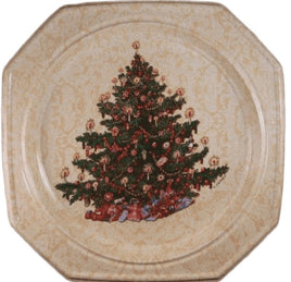Old Fashion Christmas Tree Party Tray - Party Zone USA