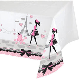 Party in Paris Table Cover - Party Zone USA