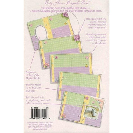 Pitter Patter Baby Shower Keepsake Book - Party Zone USA