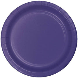 Purple Dinner Plates (24) - Party Zone USA