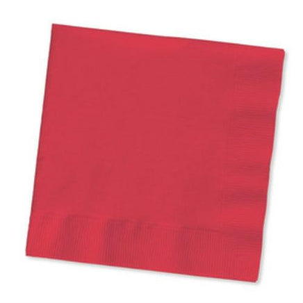 Red Luncheon Napkins (50) - Party Zone USA
