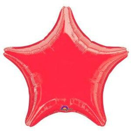 Red Star Shaped Balloon - Party Zone USA