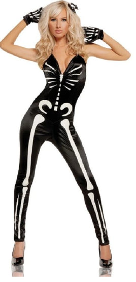 Sexy Skeleton Womens Costume - Party Zone USA