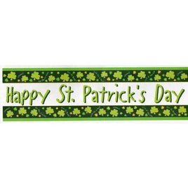 St Patricks Giant Party Banner - Party Zone USA