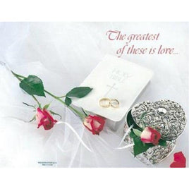The Greatest of these is Love Wedding Bulletins - Party Zone USA