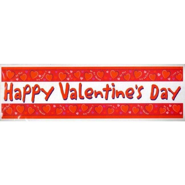 Valentine's Day Giant Party Banner| Party Zone USA